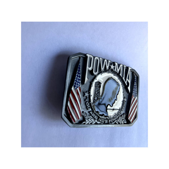 POW/MIA The National League of Families Pow Mia Belt Buckle - Picture 5 of 11